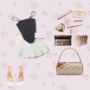 Grey corset top ♡︎